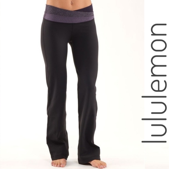 lululemon athletica Pants - Lululemon Astro Pant Black Swan Leggings Yoga